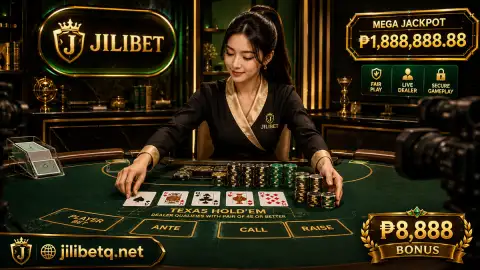 JILIBET live casino access scene supporting current table browsing and JILIBET destination routes